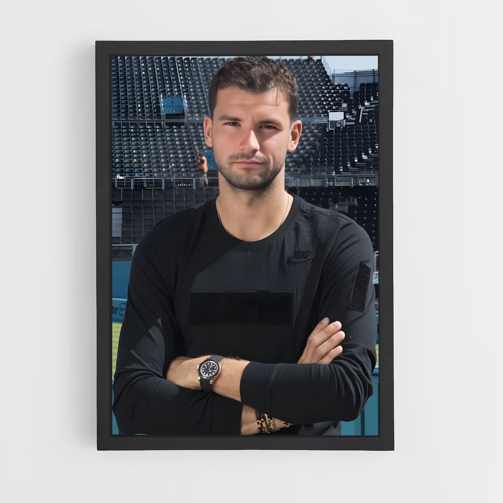 Poster Le Temps de Grigor – affiche Tennis (vue 2)